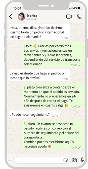 Agente chatbot voicebot whatsapp